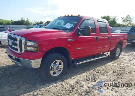 2005 Ford F-250 Lariat/Xl/Xlt из США, поврежденный, VIN 1FTSW21P05EA75841